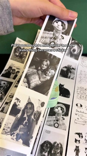 Xengro Mini Portable Printer: Sticker Making Made Easy