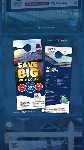 Solar Marketing Canva Templates | Grow Your Solar Biz #solarenergy #solar canva template#solar