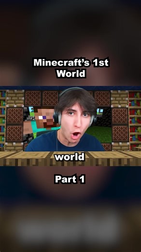 Minecraft's First World Ever