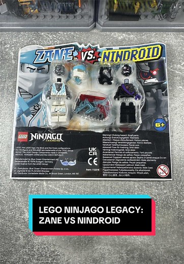 LEGO Ninjago Legacy: Zane vs Nindroid Battle Pack Review