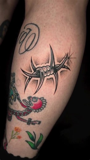 Freehand Lettering Tattoo on Hand — Sleek Elegant Design