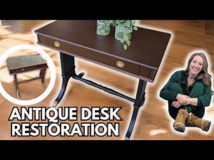 How to restore desk like a pro | Desk restoration secrets revealed | DIY restoration tips| Furniture