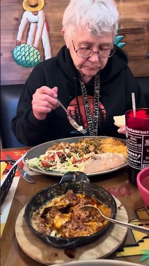 Lunch with Mom at Casa Mexicana in Rice Lake, Wisconsin.