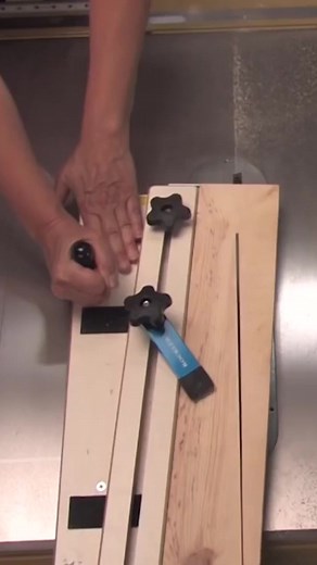If you've ever struggled to cut long tapers, the Rockler Taper and Straight Line Jig will make it easy and accurate. It's perfect for chair legs, table legs and more with its simple indexed angle setting system, aluminum hold-down clamps and a smooth sliding design. the jig fits snugly in any standard 3/8'' x 3/4'' miter slot and features a large, ergonomic handle for smooth push-action performance throughout the cut. Plus, with the miter bar removed, it doubles as a stable straight-line ripping