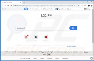 Free Test Now Browser Hijacker