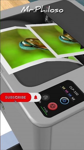 How Your Printer Actually Creates Documents #shorts #3d #laser