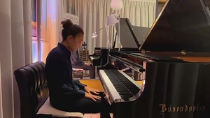 The young virtuos Dutch pianist Gile Bae performs J.S.Bach's piano toccatas in E minor BWV 914 | History of Music