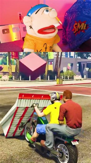 Jeffy Uses a RAMP BIKE Against The POLICE