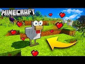 JAK OSWOIĆ KURCZAKA W MINECRAFT ?! JAK WYCHOWAĆ MOBA ?