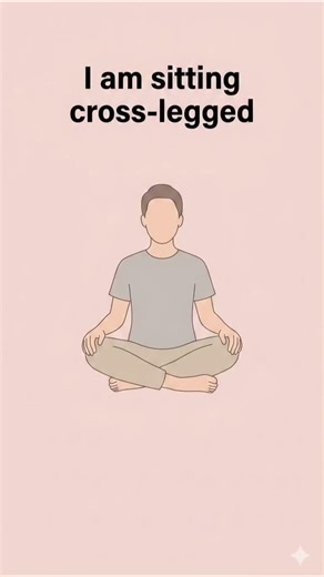 Sitting Cross-Legged Meaning | Everyday English Phrase | Speak Flow