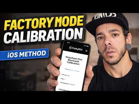 How To Calibrate Your Onewheel Using Factory Mode | FixMyPEV iOS Guide