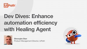 Join our Dir. Product Management Gheorge Stan at #UiPathDevDives to...
