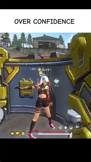 Over confidence 😂 #foryou #shorts #gogameryt #gogamer