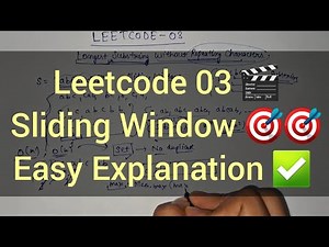 Leetcode 03 | Longest Substring Without Repeating Characters | Asked by Microsoft | DSA Problem #3