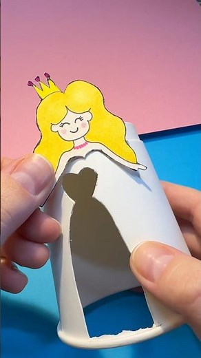 How To Make The Most AMAZING Color Changing Cup Craft? #kids #diy #craft