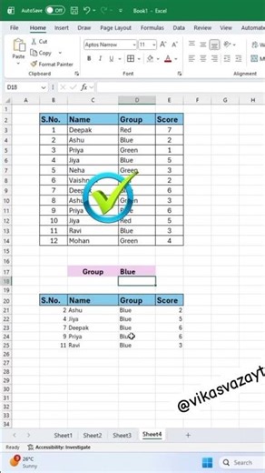 Filter Function in Excel ✔️🎯
