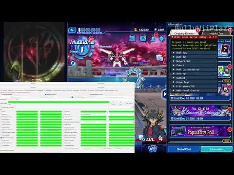 [Yu-Gi-Oh! Duel Links] Insane! Unlimited Gems Farming! 💎💎💎 Raid Duels Network Bot Exploit!