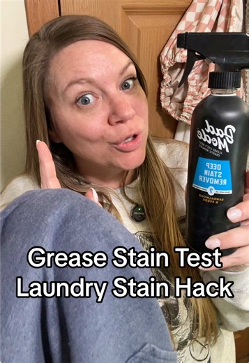 I tested this viral laundry stain remover on my favorite hoodie with a set-in grease stain and honestly I wasn’t expecting this result. #laundryhack #stainremover #laundrytips #cleaningtiktok #tiktokshopcreatorpicks