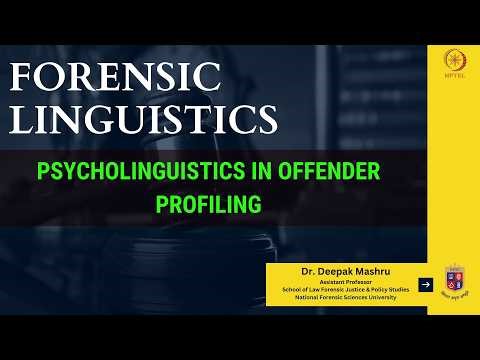 Psycholinguistics in Offender Profiling
