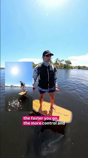When you purchase an eFoil with us we give a free lesson and tips on how to take care of it! #ocean