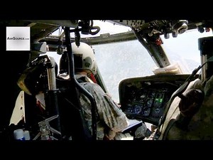 UH-60L Blackhawk Cockpit View- Utah Army Nationial Guard Aerial Firefighting
