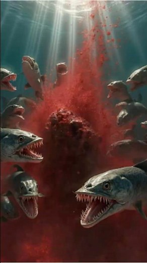 🐟 Amazon Piranha Attack EXPLAINED in 30 Seconds | The Scariest Reality Ever