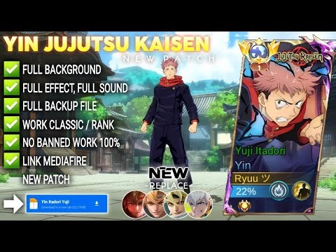 Script Skin Yin Jujutsu Kaisen - Itadori Yuji No Password | Full Effect & Voice | New Update