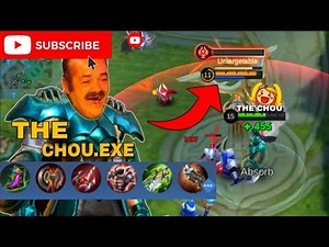 CHOU EXP NEW ONE SHOT🤯💥 BUILD