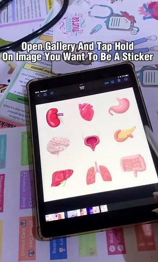 how to make stickers on your ipad | diy digital stickers & ipad notes hacks