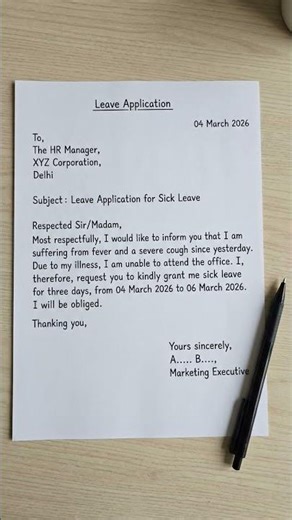 How to Write Leave Application for Office Corporate Employee #leaveentitlements #annualleave