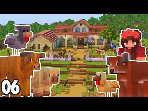 I Built the Ultimate Cozy Farm for the New Animals in Minecraft!