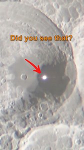 Caught this while zooming in on the moon tonight… natural phenomenon or something else? 🤔🌕 #astrophotography #moon #space #trendingnow #NASA | Astro Clips
