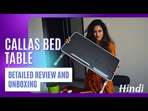Callas adjustable Laptop table Unboxing and Review. is it worth buying?