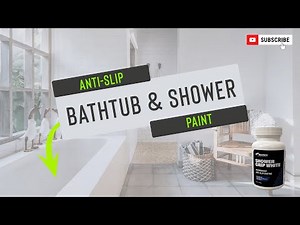 Shower Grip Non-Slip White Bathtub & Shower Floor Paint Coating - Renew and Increase Slip Resistance