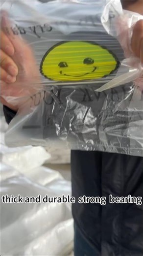 Factory direct plastic bags, thick & durable, custom printing available, bulk favorable price