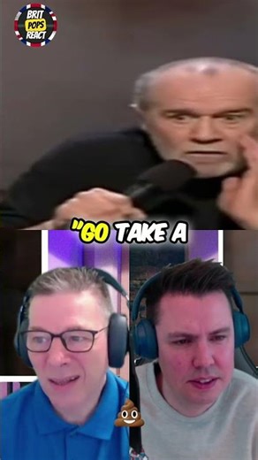 BRITS React to George Carlin with Dark Humour