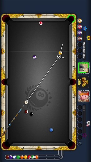 One Shot – Double Kill 🎱🔥 | 8 Ball Pool Trick #shorts