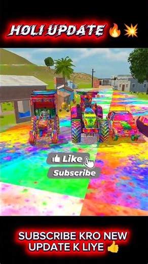 HOLI UPDATE😱Indian vehicle simulator 3D #viral #shortsfeed #indiantractor3d #gaming