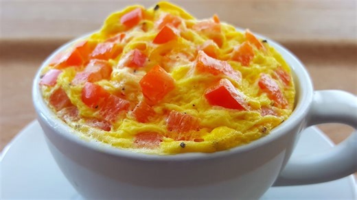 3 easy microwave egg cups for a quick & fluffy breakfast