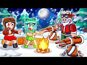 I Pretended to be BOSS FAKE SANTA In 99 Nights In The Forest…