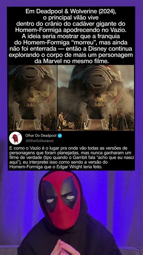O vilão de Deadpool vive dentro do crânio apodrecido do Homem-Formiga 💀🐜