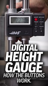 What button does what? 🤔 Find out in our newest video all about Digital Height Gauges. ✨ Shop yours now: ✨ https://hubs.la/Q02kBrHx0 #haascnc #haasautomation | Haas Automation, Inc.