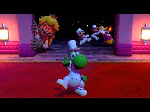Super Mario Party Ultimate Battle Royale! Yoshi Vs Wario Vs Luigi Vs Mario 4K (UHD)