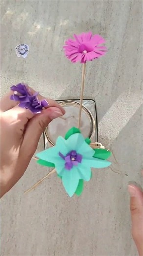 Summer home decor DIY idea | flower display