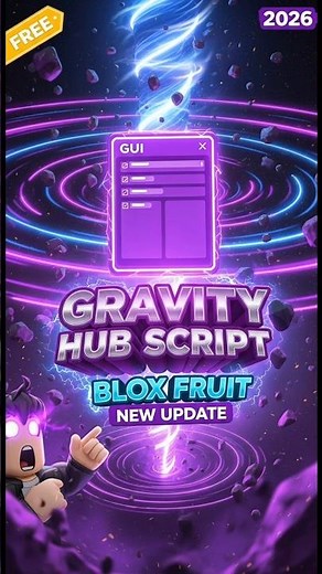 ‎🔥 NEW UPDATED GRAVITY HUB Script Blox Fruits 2026 #shorts #roblox #short #robloxexecutor #bloxfruit