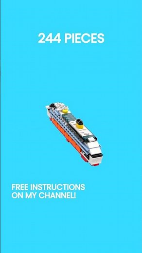 Build a LEGO Costa Concordia Cruise Ship!