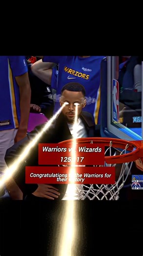 Stephen Curry Crazy Reaction During Warriors vs Wizards NBA Match