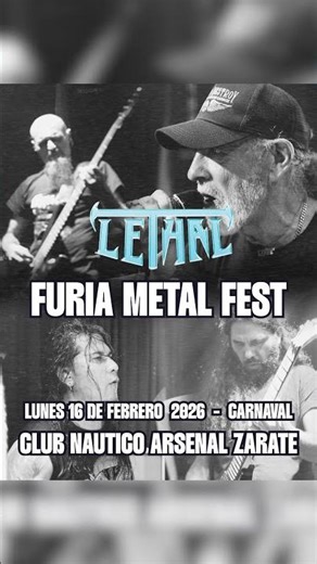 LETHAL PUBLICIDAD FURIA FEST #heavymetalargentino#lethal #thrashmetal #diegoibarrafilmmaker