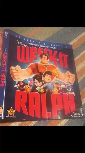 Yesterday I found a Collector's Edition of Wreck-It Ralph released on March 15,2013 #wreckitralph