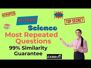 HOW TO PASS ATI TEAS SCIENCE | ATI TEAS 7 SCIENCE PRACTICE QUESTIONS 2024 | ATI TEAS SCIENCE REVIEW
